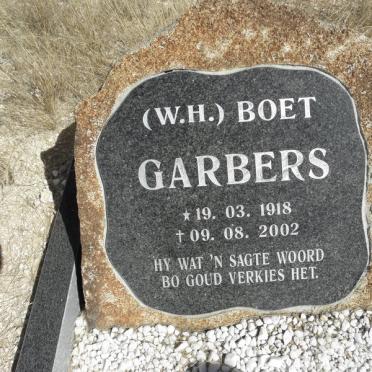 GARBERS W.H. 1918-2002