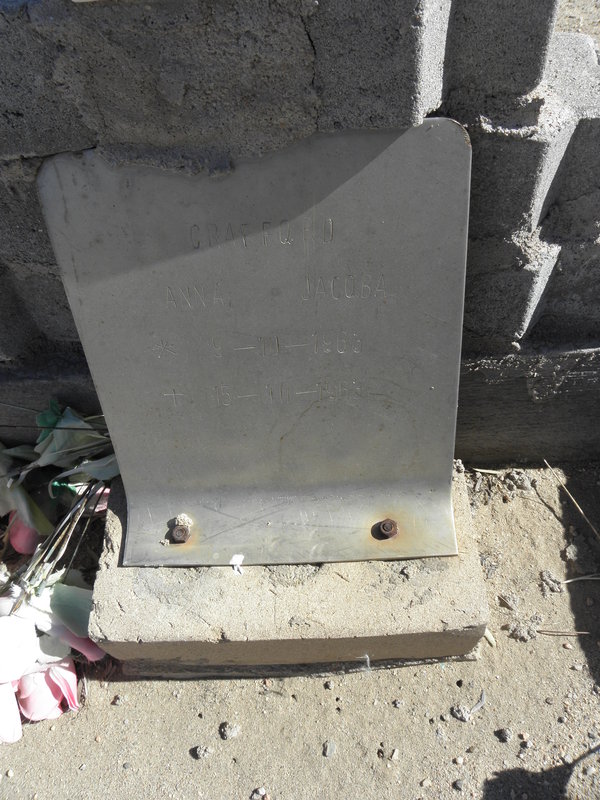 CRAFFORD Anna Jacoba 1963-1963