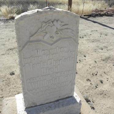 DIEHL Maria Charlote 1908-1909 : DIEHL Willibald 1911-1911