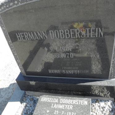 DOBBERSTEIN Hermann 1907-1970 &amp; Griselda LAHMEYER 1921-2000