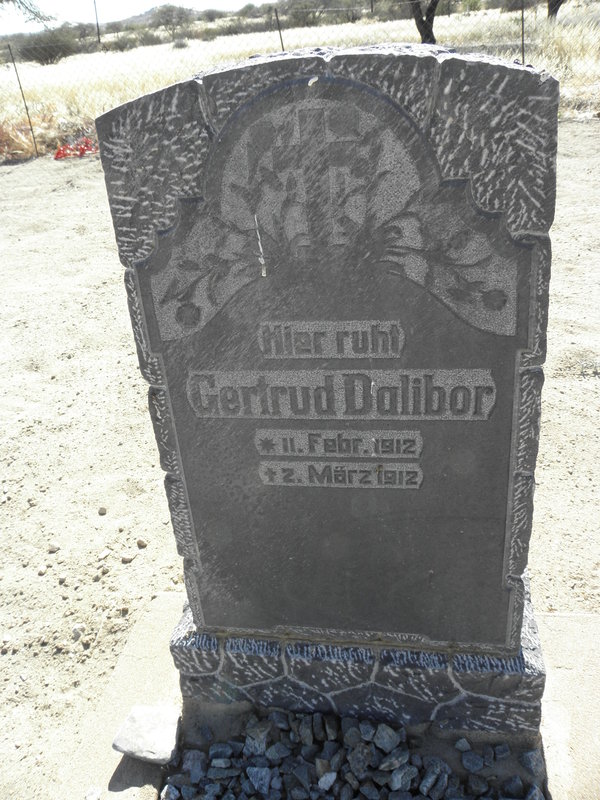 DALIBOR Gertrud 1912-1912