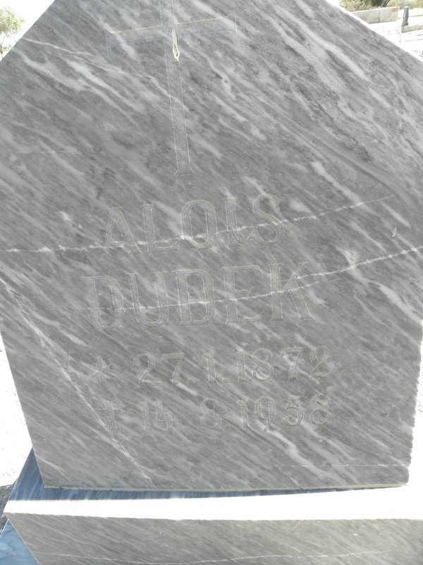 DUDEK Alois 1872-1958