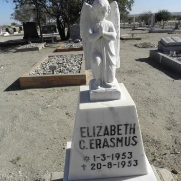 ERASMUS Elizabeth C. 1953-1953