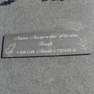 HOUGH Maria Margeretha Albertha 1928-2010