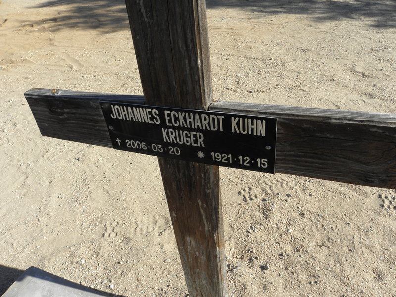 KRUGER Johannes Eckhardt Kuhn 1921-2006