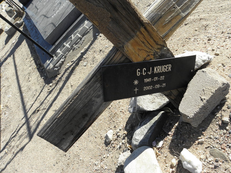 KRUGER G.C.J. 1941-2002