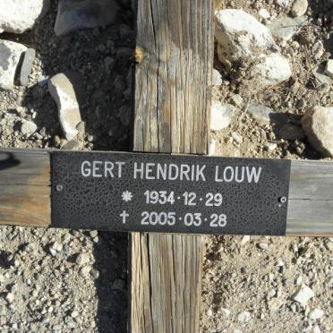 LOUW Gert Hendrik 1934-2005