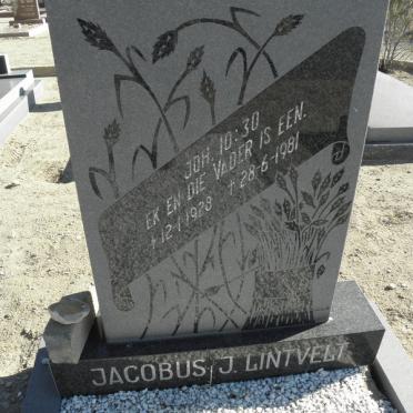 LINTVELT Jacobus J. 1928-1981