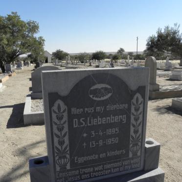 LIEBENBERG D.S. 1895-1950