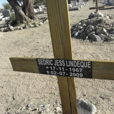 LINDEQUE Sedric Jess 1967-2009