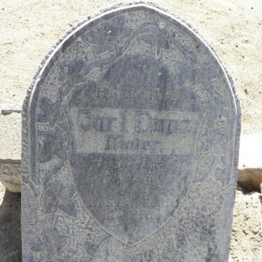 MALER Carl Dunz 1875-1911