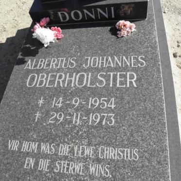 OBERHOLSTER Albertus Johannes 1954-1973