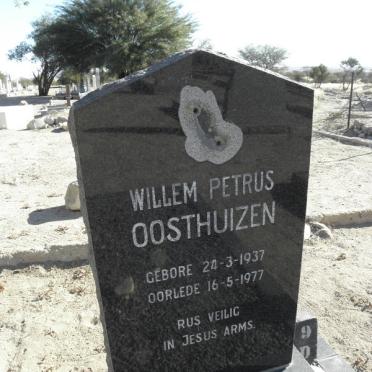 OOSTHUIZEN Willem Petrus 1937-1977