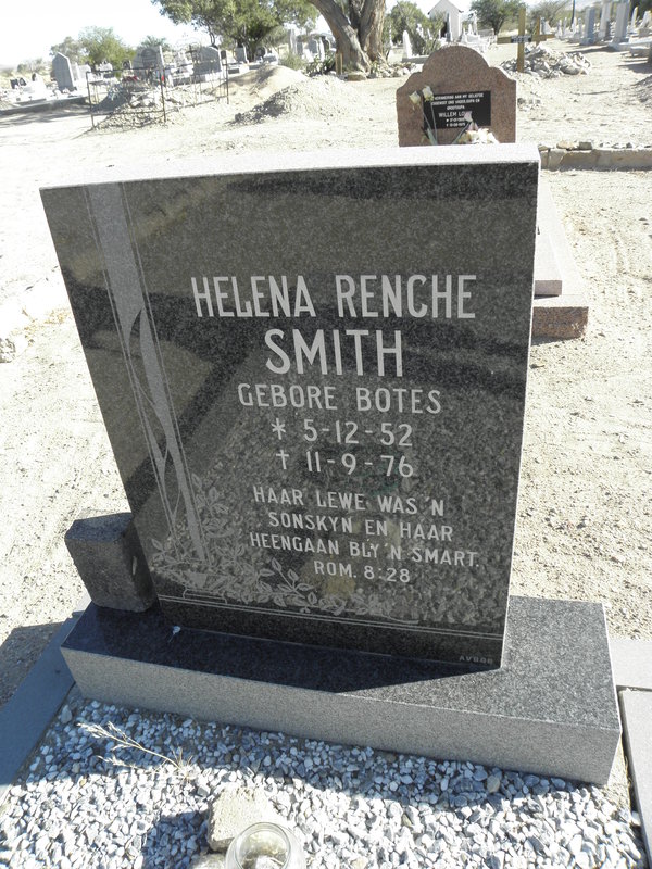 SMITH Helena Renche nee BOTES 1952-1976