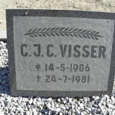 VISSER C.J.C. 1906-1981