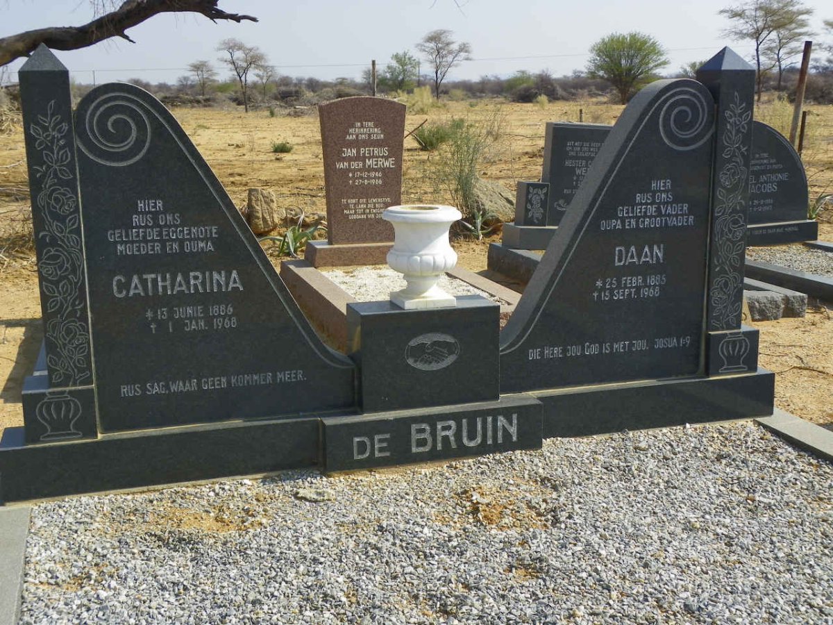 BRUIN Daan, de 1885-1968 &amp; Catharina 1886-1968