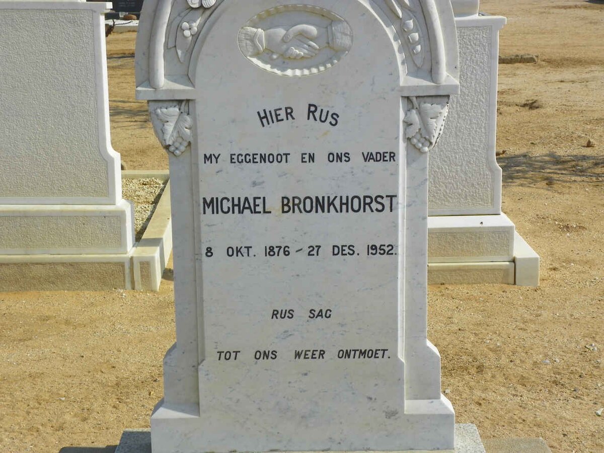 BRONKHORST Michael 1876-1952