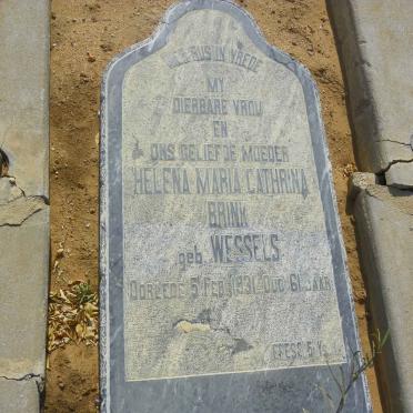 BRINK Helena Maria Cathrina nee WESSELS -1931