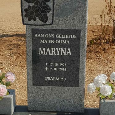 KOCH Maryna 1922-2014