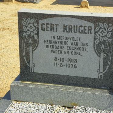 KRUGER Gert 1913-1976