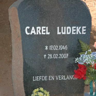 LUDEKE Carel 1946-2007