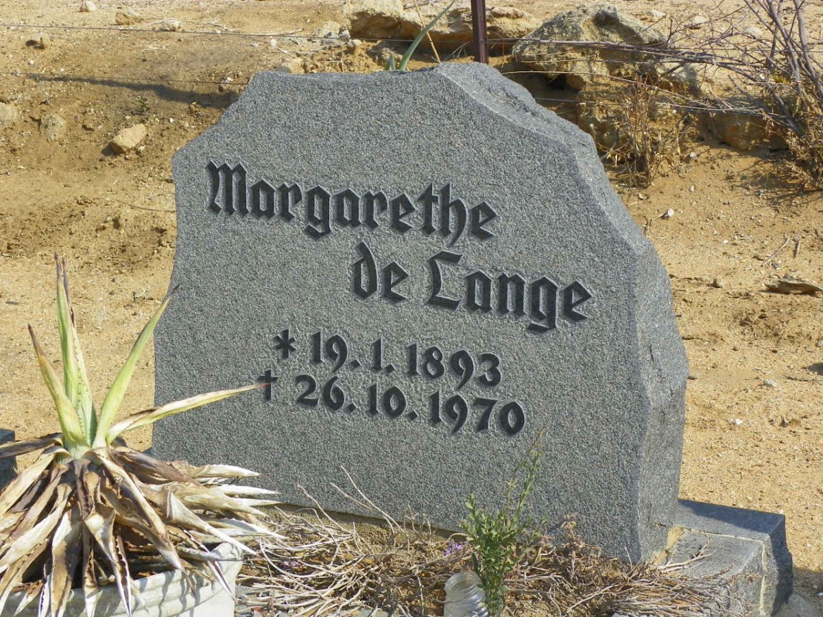 LANGE Margarethe, de 1893-1970