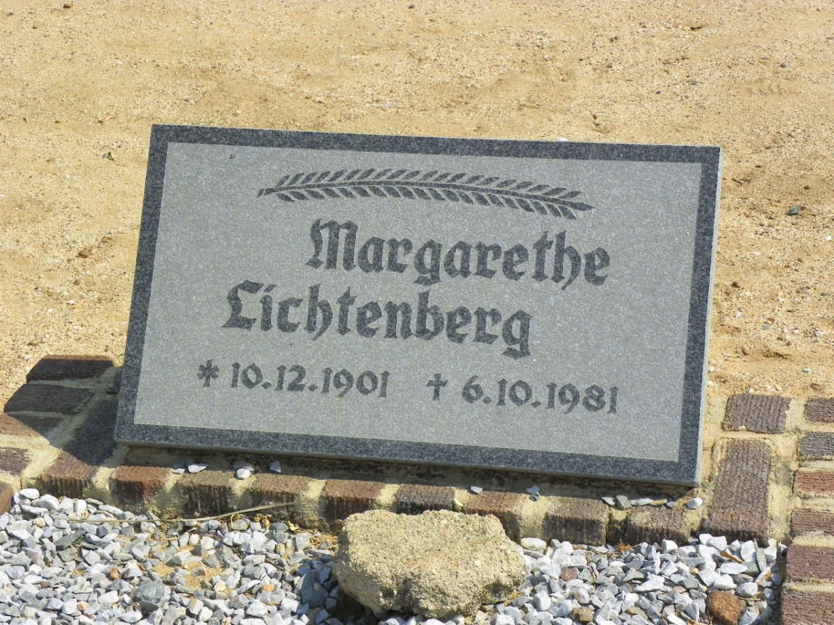 LICHTENBERG Margarethe 1901-1981
