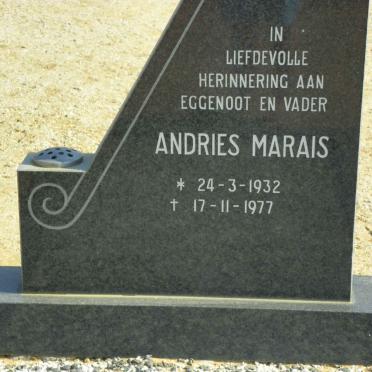 MARAIS Andries 1932-1977