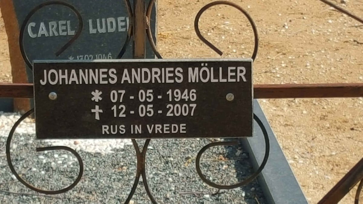 MOLLER Johannes Andries 1946-2007