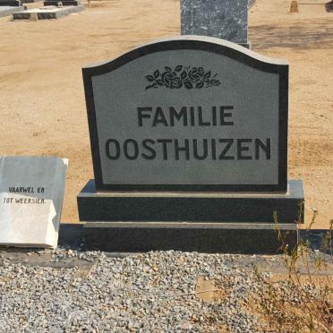 OOSTHUIZEN Cornelis E. 1896-1980 :: OOSTHUIZEN Thekla 1943-1964