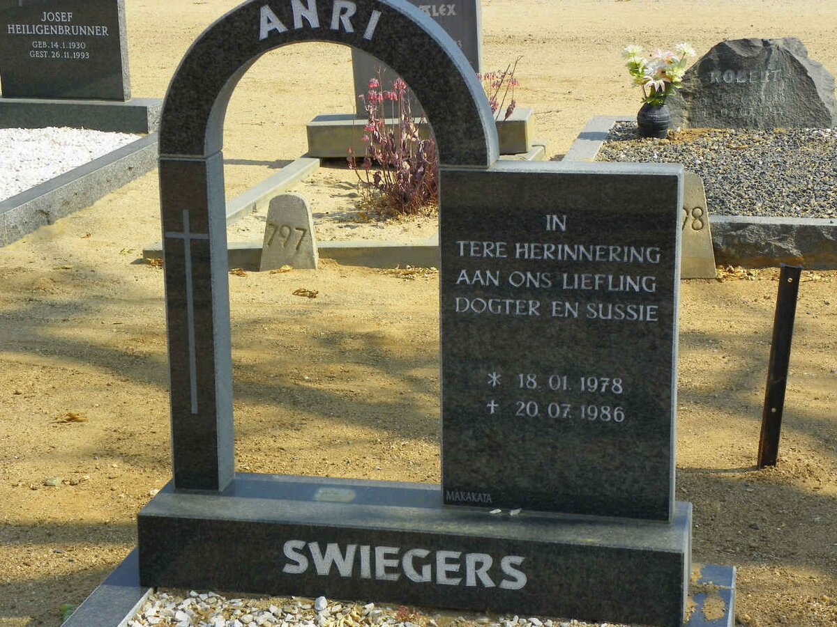 SWIEGERS Anri 1978-1986