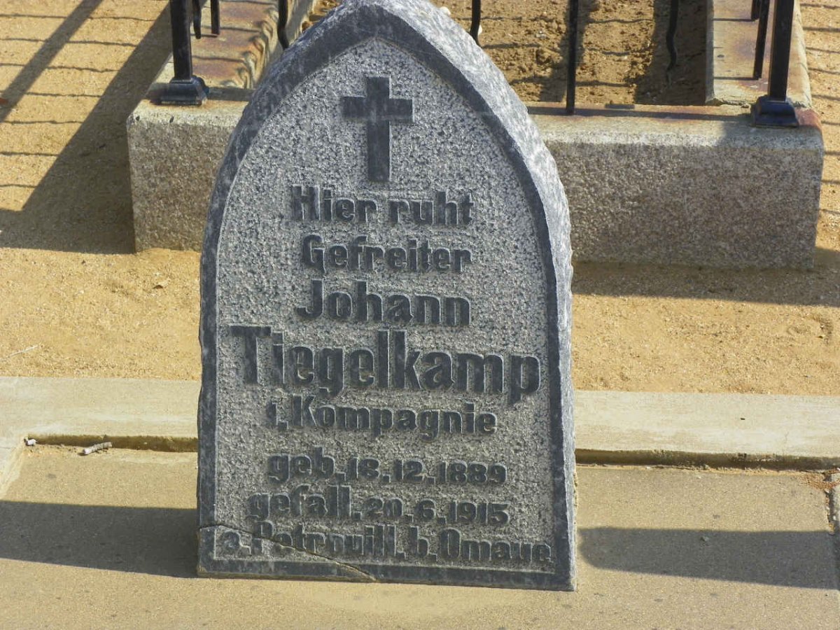 TIEGELKAMP Johann 1889-1915