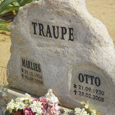 TRAUPE Otto 1930-2008 &amp; Marlies 1926-2008
