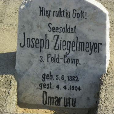 ZIEGELMEYER Joseph 1882-1904