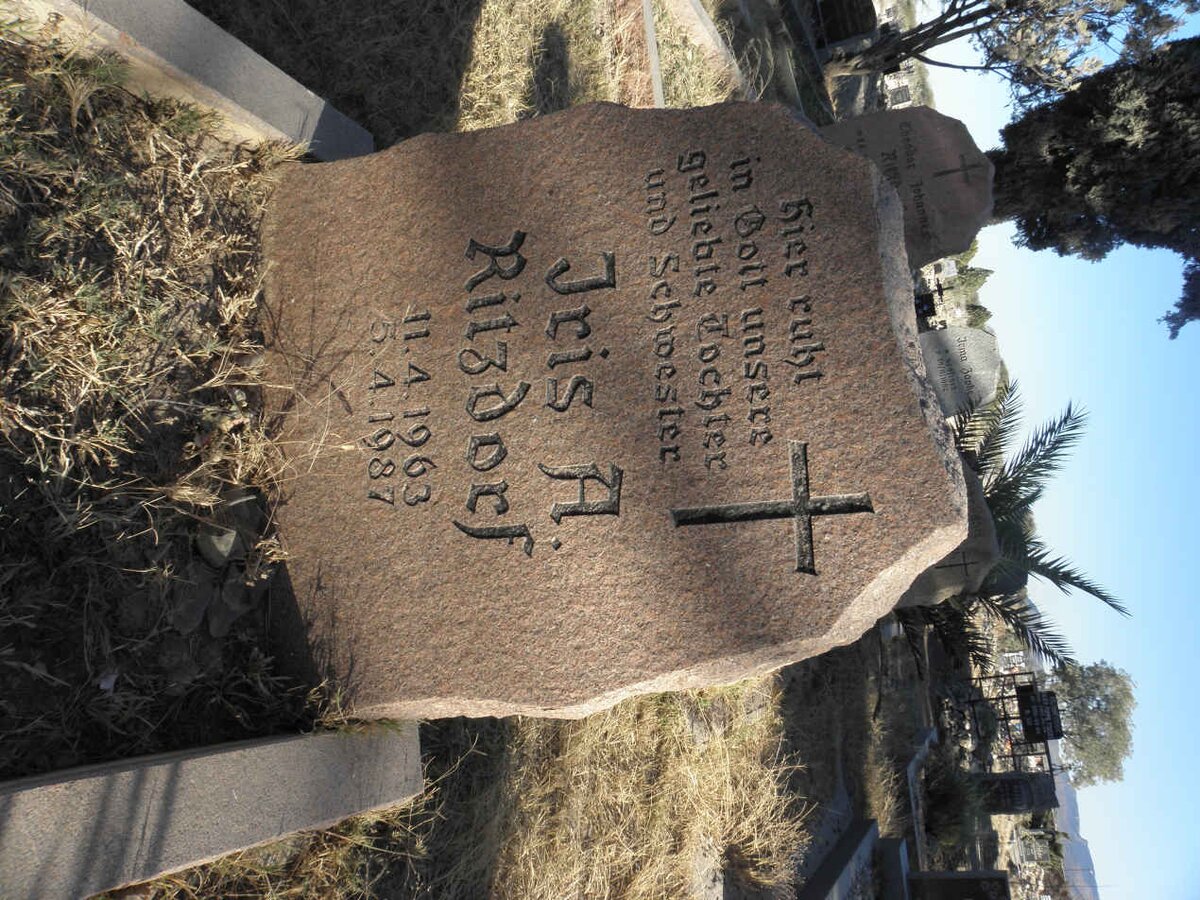 RITZDORF Iris A. 1963-1987