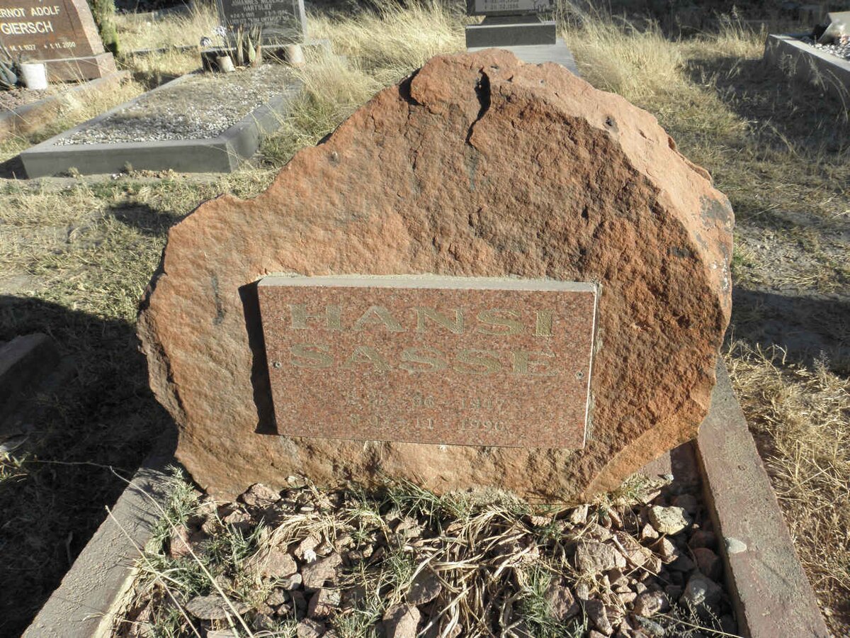 SASSE Hansi 1947-1990