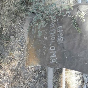 BARTHOLOMA Lise 1906-1995