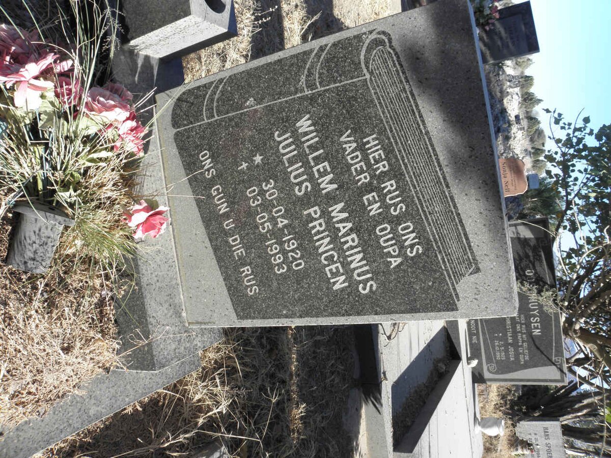 PRINCEN Willem Marinus Julius 1920-1993