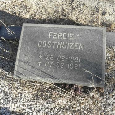 OOSTHUIZEN Ferdie 1981-1991