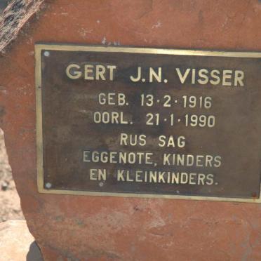 VISSER Gert J.N. 1916-1990
