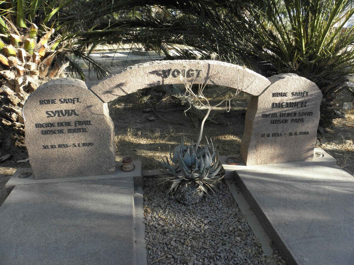 VOIGT Diedrich 1933-1988 &amp; Sylvia 1935-1979