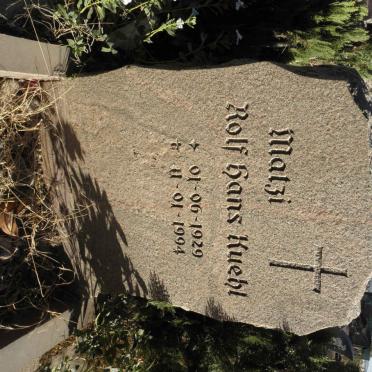 MATZI Rolf Hans Kuehl 1929-1994