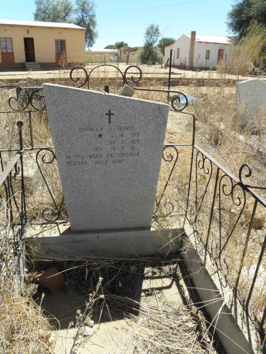 BEUKES Cornelia 1919-1978