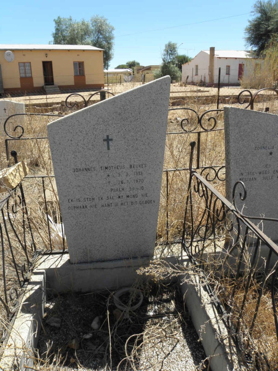 BEUKES Johannes Timotheus 1913-1970
