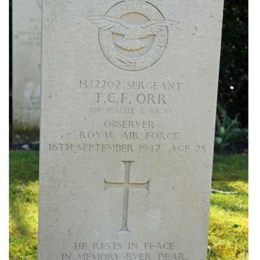 ORR Thomas Clarence Field -1942