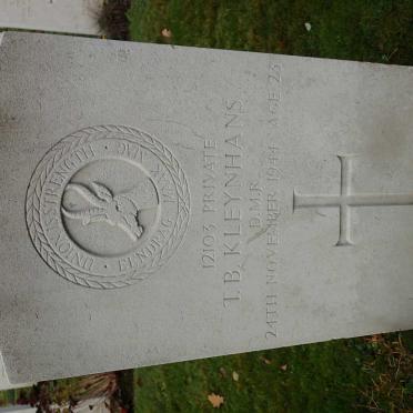 KLEYNHANS T.B. -1944