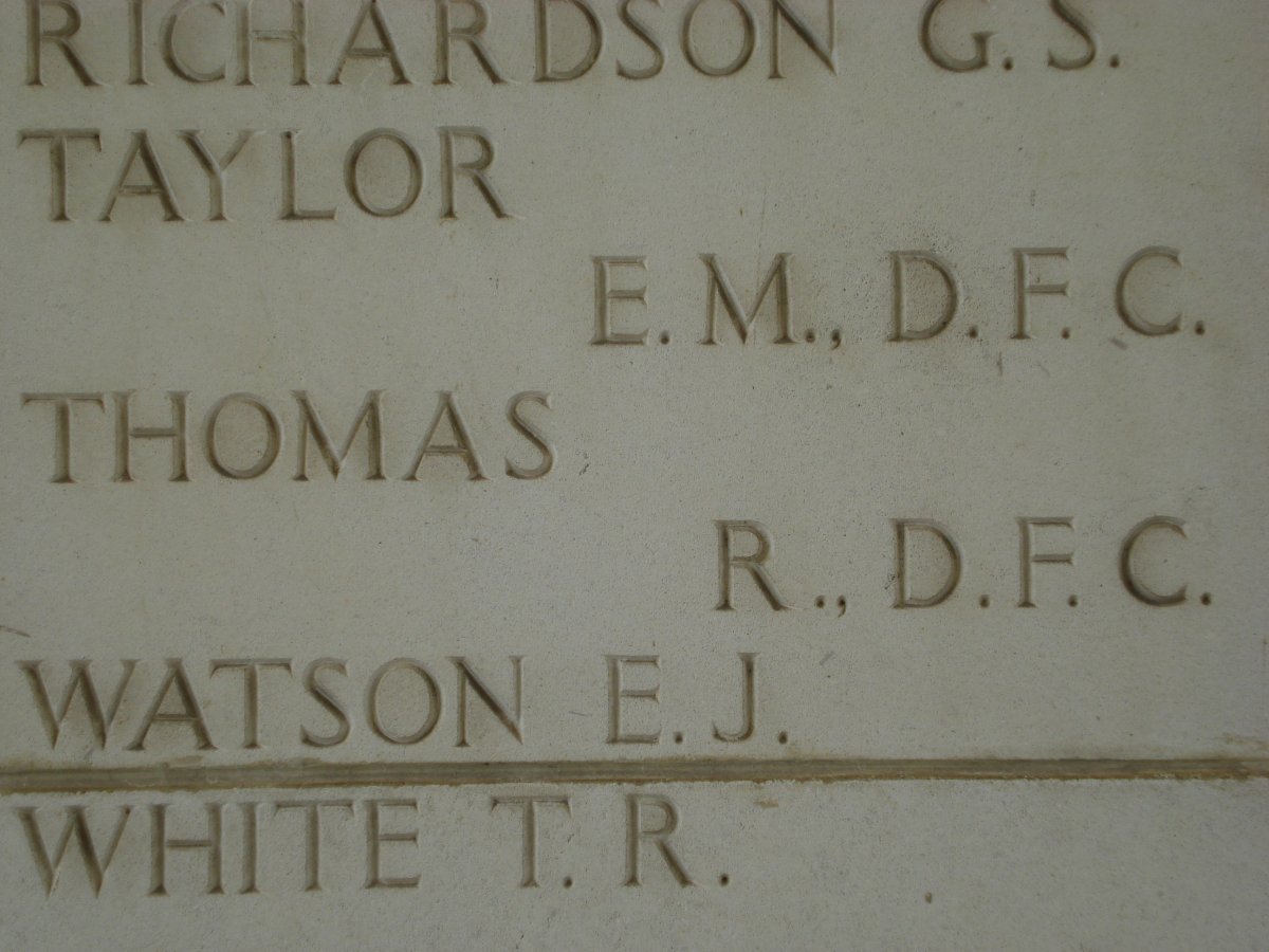 THOMAS R. :: RICHARDSON G.S. :: TAYLOR :: THOMAS :: WATSON E.J. :: WHITE T.R.