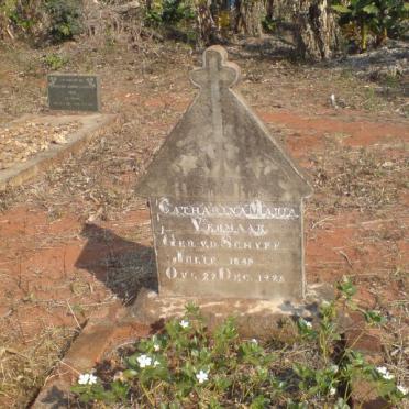 VERMAAK Catharina Maria nee V.D. SCHYFF 1848-1925