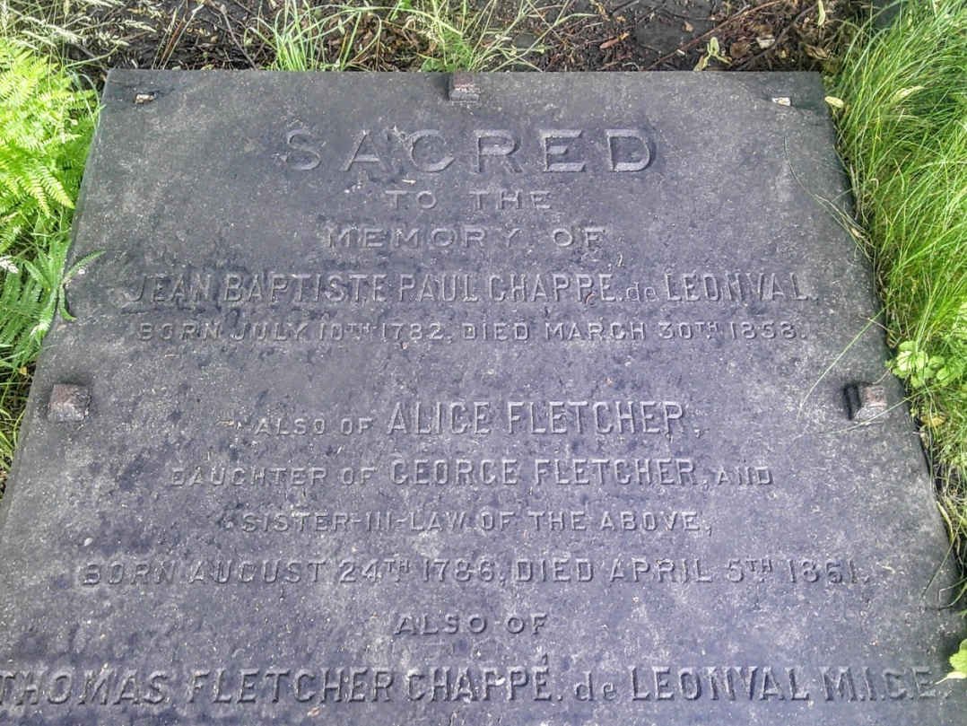 LEONVAL Jean Baptiste Paul, CHAPPE DE 1782-1858 :: CHAPPE DE LEONVAL Alice nee FLETCHER 1786-1861