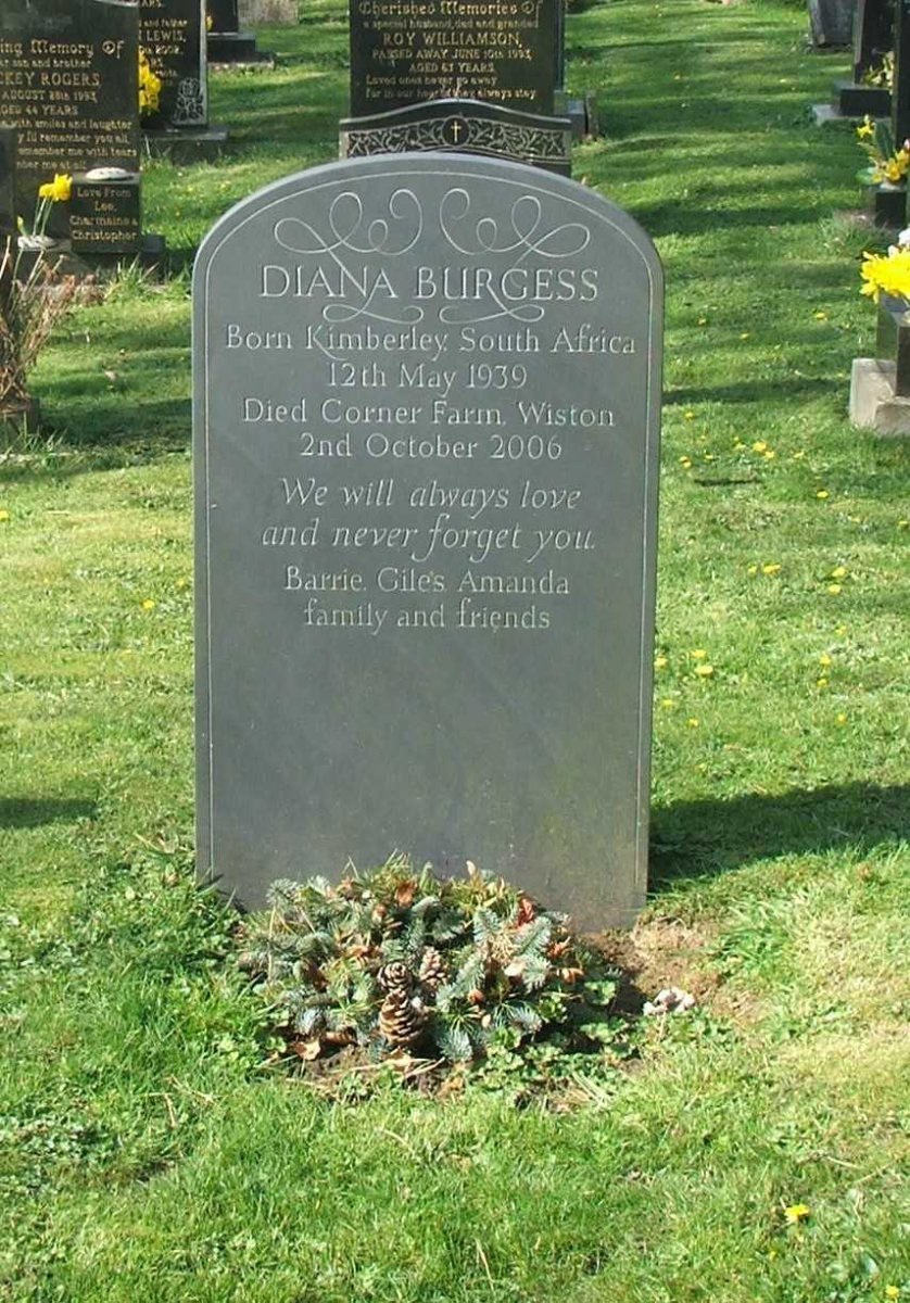 BURGESS Diana 1939-2006